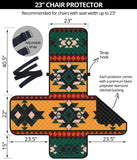 Powwow Store gb nat00408 aztec geometric pattern 23 chair sofa protector