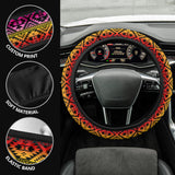 Powwow Storegb nat00689 pattern native steering wheel cover