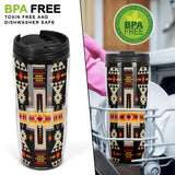 GB-NAT00062-01 Black Tribe  Reusable Coffee Cup new
