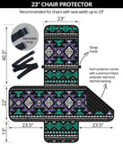 Powwow Store gb nat00578 neon color tribal 23 chair sofa protector
