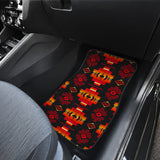 Powwow Storegb nat00720 03 pattern front and back car mats set of 4