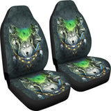 GB-NAT00267 Wolf Pack Moon Light All Car Seat Covers
