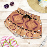 Pink All Over Print Women's Shorts