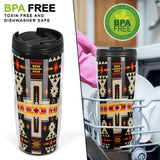GB-NAT00062-01 Black Tribe  Reusable Coffee Cup