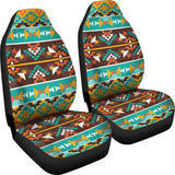GB-NAT00579 Seamless colorful Car Seat Cover