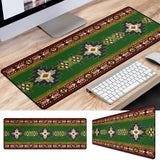 Powwow Store gb nat0001 01 southwest green symbol native american mouse mat