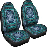 Powwow Storecsa 00010 blue tribe pattern car seat cover