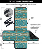 Powwow Storecsf0035 pattern native 28 recliner sofa protector