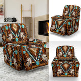 Powwow Storegb nat00023 04 pattern native american 40 recliner slip cover