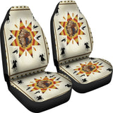 Chief Riding Horses Native American Car Seat Covers