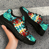 CKS0007- Pattern Native Chunky Sneakers