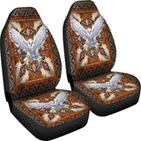 Powwow Storecsa 00014 owl mandala pattern car seat cover