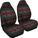 GB-NAT00595 Black Pattern Native Car Seat Cover