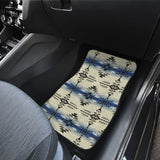 Powwow Store gb nat00608 seamless geometric pattern front and back car mats set of 4