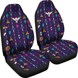 Powwow Store gb nat00575 thunderbird pattern blue car seat cover