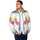 Powwow Storegb nat00067 phoenix rising mens padded jacket