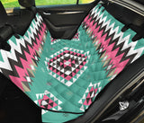 Powwow Store gb nat00415 03 ethnic geometric pink pattern pet seat cover