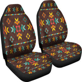 Powwow Store gb nat00600 brown pattern native car seat cover