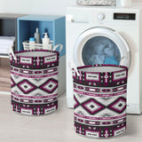 Powwow Storegb nat00528 02 purple colors pattern laundry basket