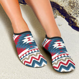 Powwow Storeaqs0003 pattern native aqua shoes