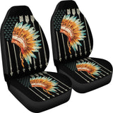 Powwow Store headdress flag car seat covers