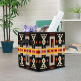 Powwow Store gb nat00046 02 black pattern storage cube