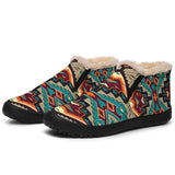 Tribe Blue Pattern Native American Winter Sneakers - Powwow Store