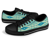 GB-NAT00599 Pattern Ethnic Native Low Top Canvas Shoe