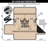 Native American Pride Bison Chair Sofa Protector