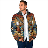 Powwow Storegb nat00057 02 southwest blue mens padded jacket