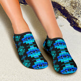 Powwow Storegb nat00720 04 pattern native aqua shoes