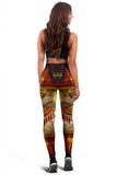 Golden Owl Dreamcatcher Native American Women's Leggings - ProudThunderbird