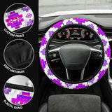 Powwow Storegb nat00720 01 native tribes pattern steering wheel cover