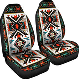 Tribal Pattern Colorful Native American Design Car Seat Covers