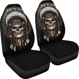 Skull Chief Native American Car Seat Covers no link