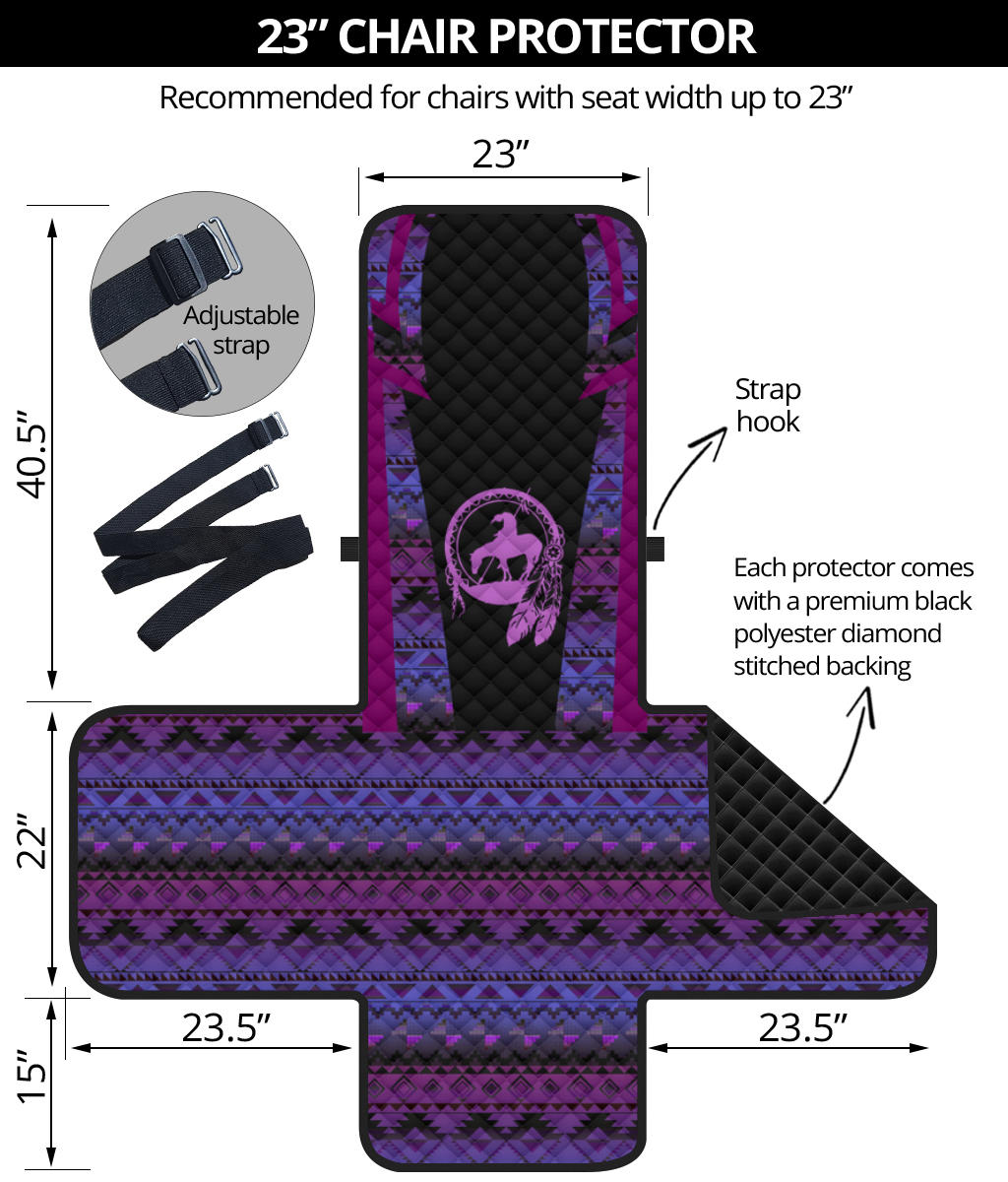 Powwow Storecsf 0017 pattern native 23 chair sofa protector