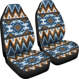 Powwow Store gb nat00613 retro colors tribal seamless car seat cover