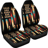 Powwow Store gb nat00298 color feather arrows car seat covers