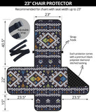 Powwow Store gb nat00577 pattern blue 23 chair sofa protector