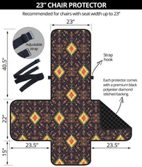 Powwow Storecsf0018 pattern native american 23 chair sofa protector
