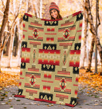 Powwow Store gb nat00046 blan03 light brown tribe design native american