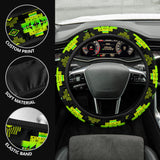 Powwow Storegb nat00720 07 native tribes pattern steering wheel cover