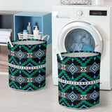 Powwow Storelb0026 pattern native american laundry basket