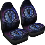 CSC-0012 Black Wolf Galaxy Native Car Seat Covers