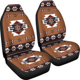 Native Temple Symbol Native American Car Seat Covers