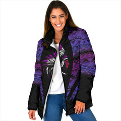 Powwow Storewpj005 pattern native 3d womens padded jacket 1