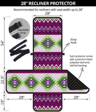 Powwow Storecsf0033 pattern native 28 recliner sofa protector