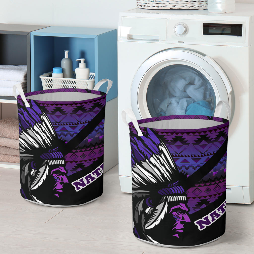 Powwow Storelb009 pattern native laundry basket