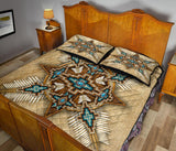 Brown Arts Native American Quilt Bed Set - Powwow Store