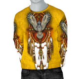 Owl Dreamcatcher Yello Native American 3D Sweatshirt
